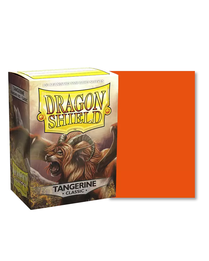 Dragon Shield Sleeves: Classic Tangerine