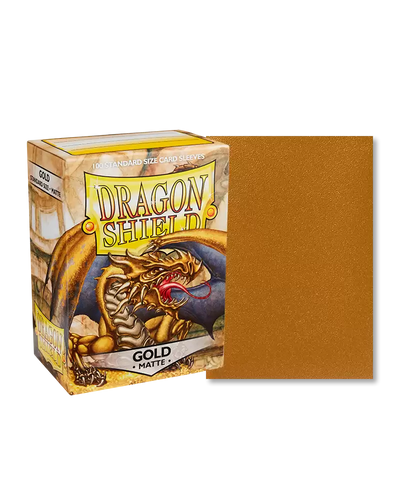 Dragon Shield Matte Gold
