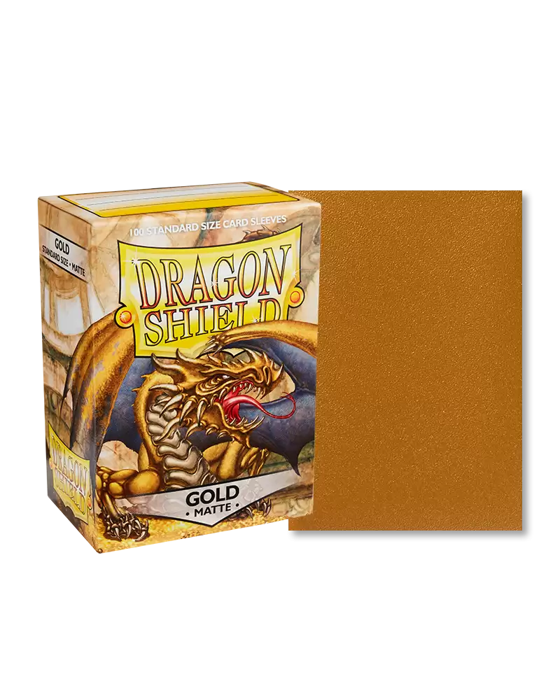 Dragon Shield Matte Gold