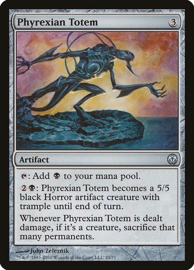Phyrexian Totem [Duel Decks: Phyrexia vs. the Coalition]