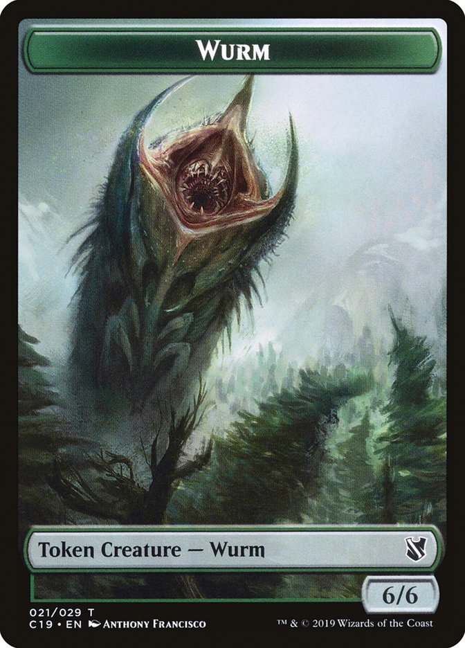 Wurm Token [Commander 2019 Tokens]