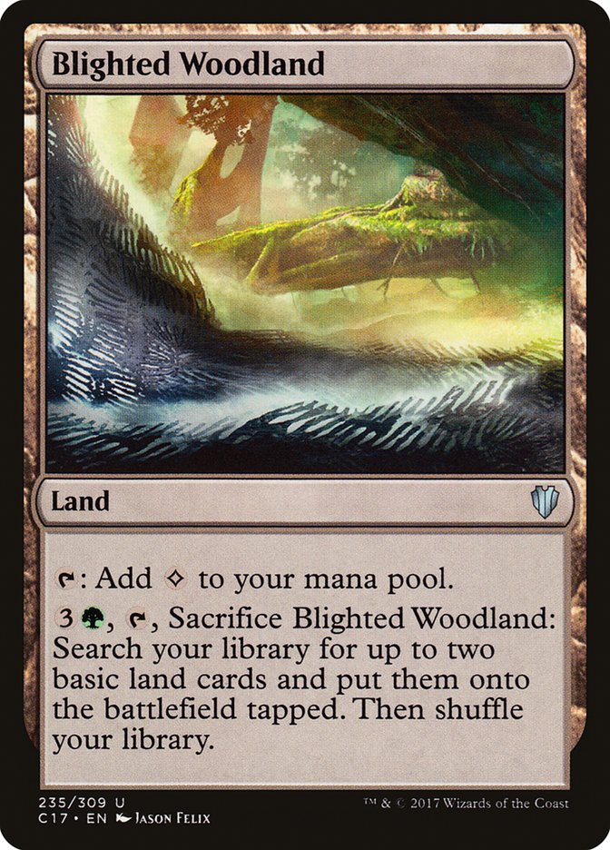 Blighted Woodland [Commander 2017]