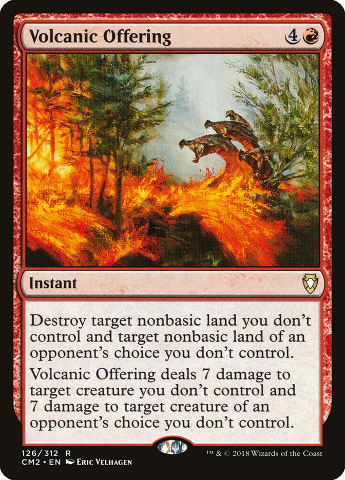 Volcanic Offering [Commander Anthology Volume II]