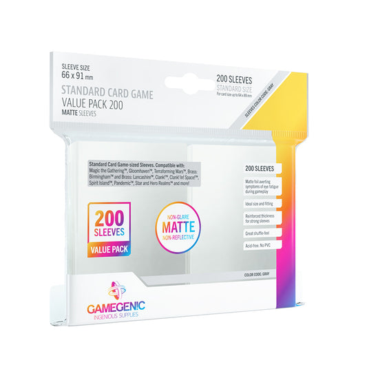 Gamegenic MATTE Standard Value 200