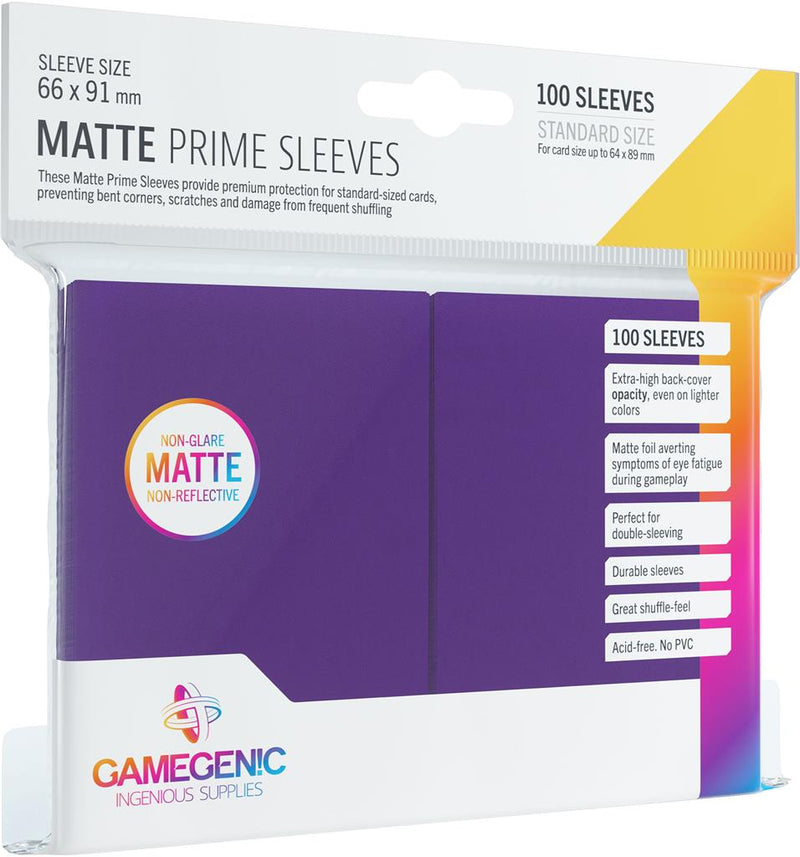 Prime Sleeves Matte Purple