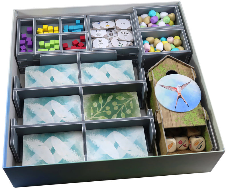 Folded Space Board Game Organizer: Wingspan and Expansion