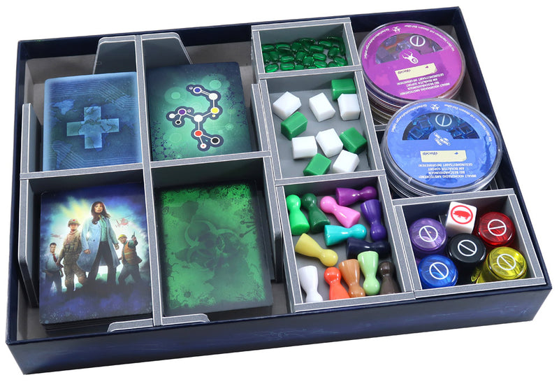 Folded Space Board Game Organizer Pandemic