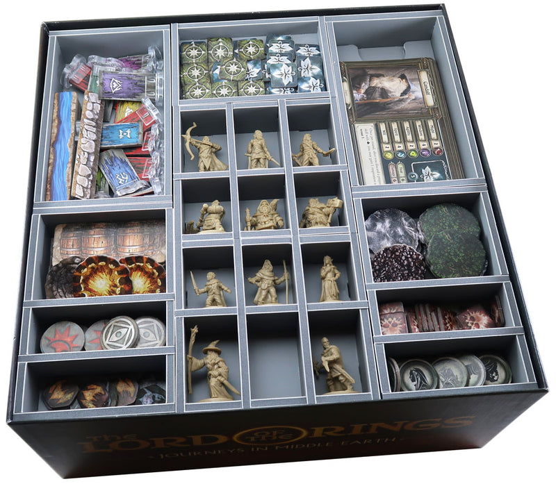 Folded Space Board Game Organizer Journeys in Middle Earth & Expansions