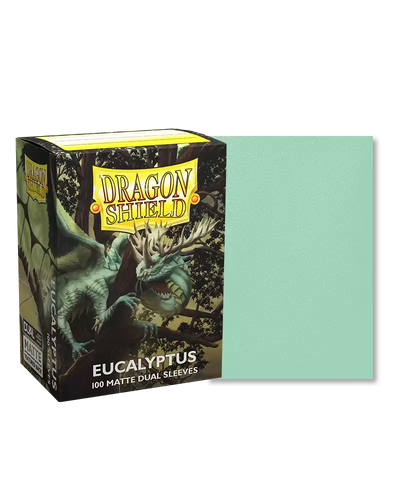 Dragon Shield Sleeves: Dual Matte Eucalyptus
