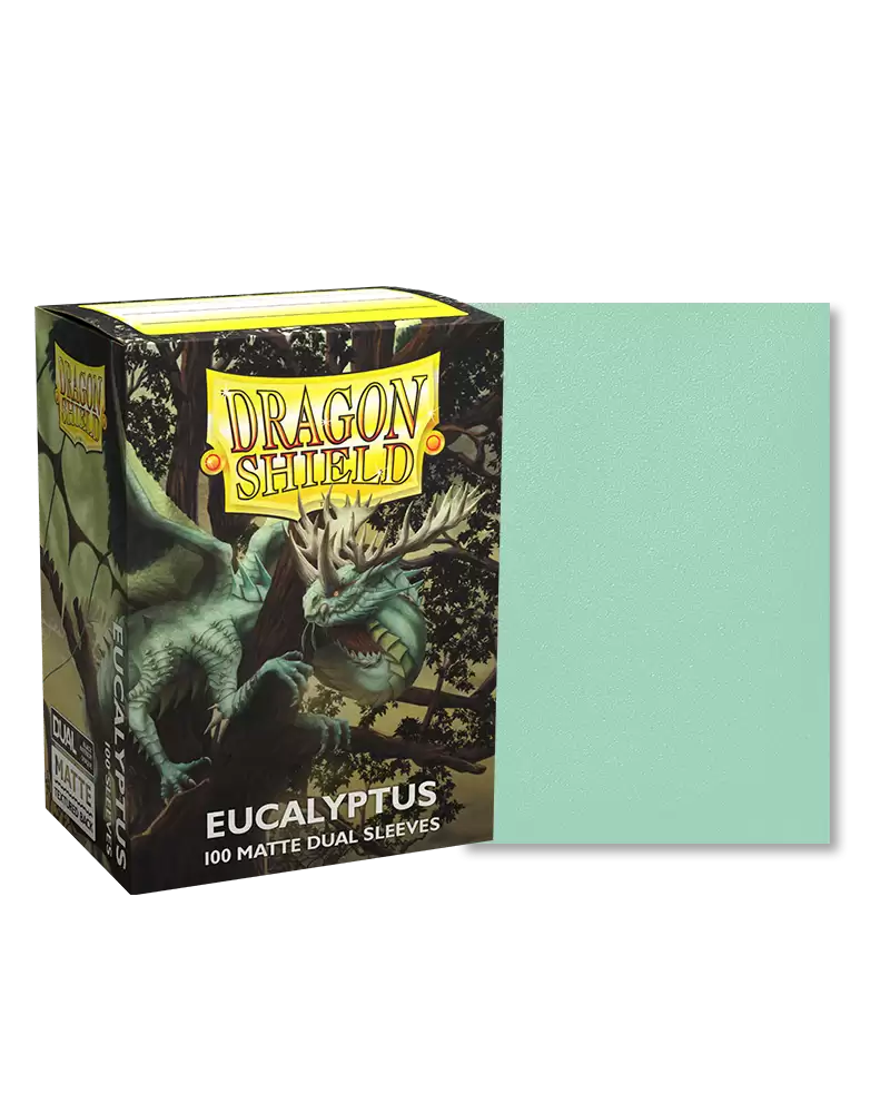 Dragon Shield Sleeves: Dual Matte Eucalyptus