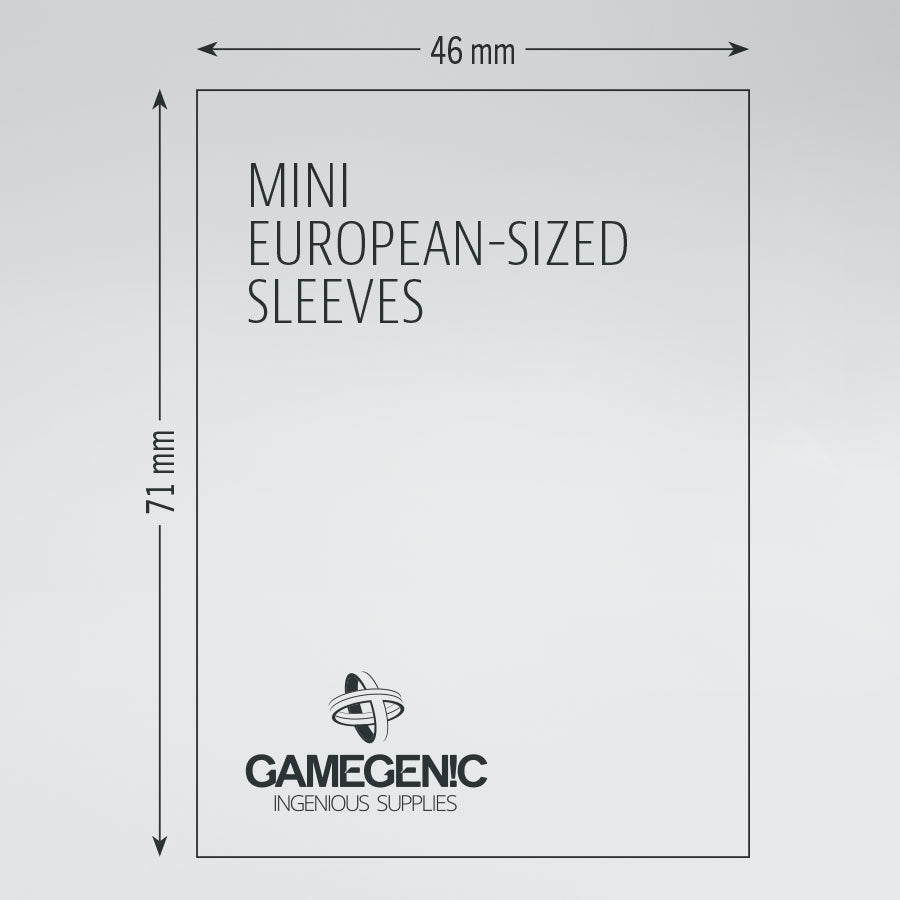 Gamegenic: MATTE Mini European Board Games Sleeve