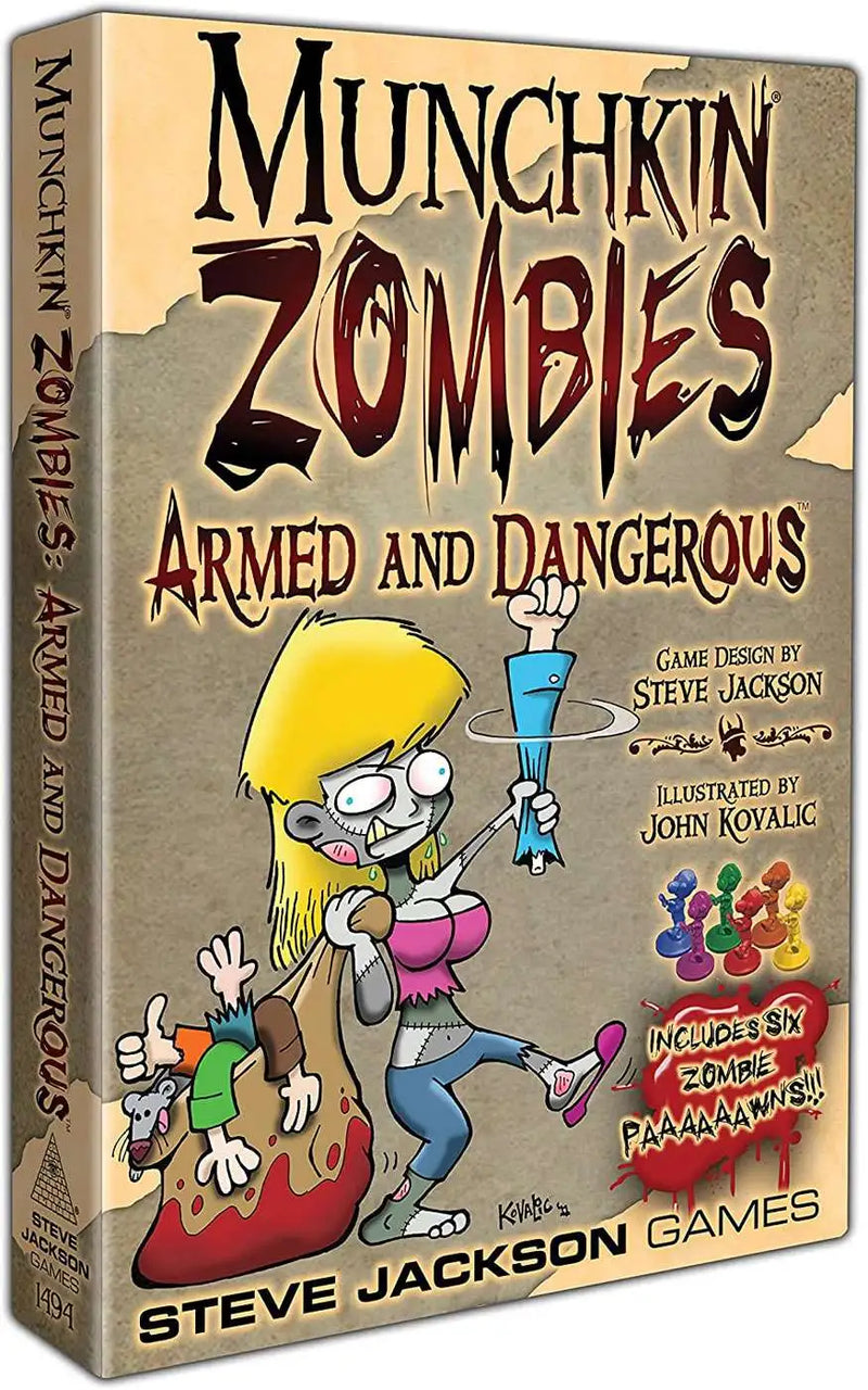 Munchkin Zombies Armed and Dangerous Boxed Set