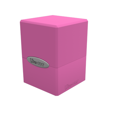 Ultra Pro Satin Cube Deck Box 100+ Hot Pink
