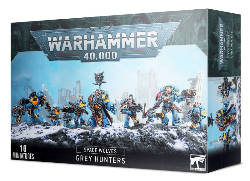 Warhammer 40,000 Space Marine Space Wolves Grey Hunters