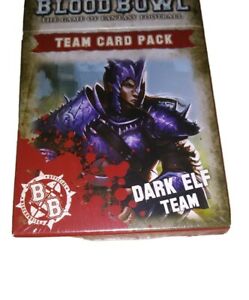 Blood Bowl Dark Elf Team Cards