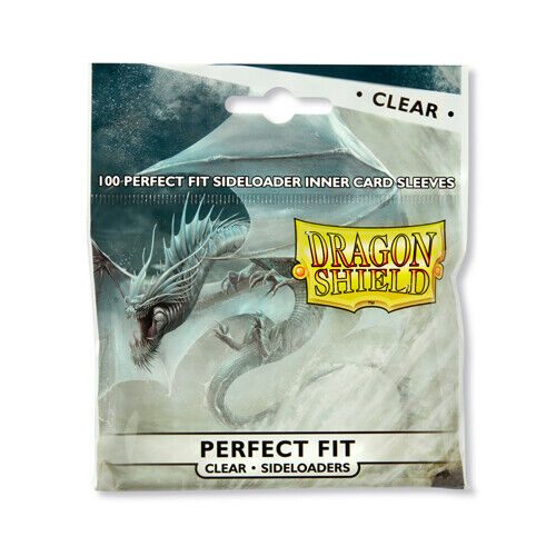 Dragon Shield Perfect Fit Sleeves Clear (100): Sideloaders