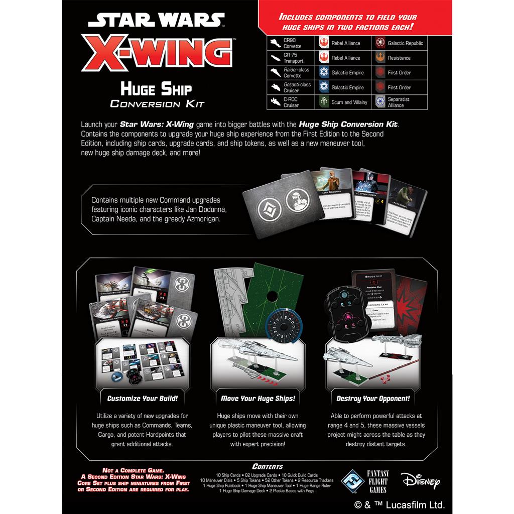Star Wars X-Wing: 2nd Ed Huge Ship Conversion Kit
