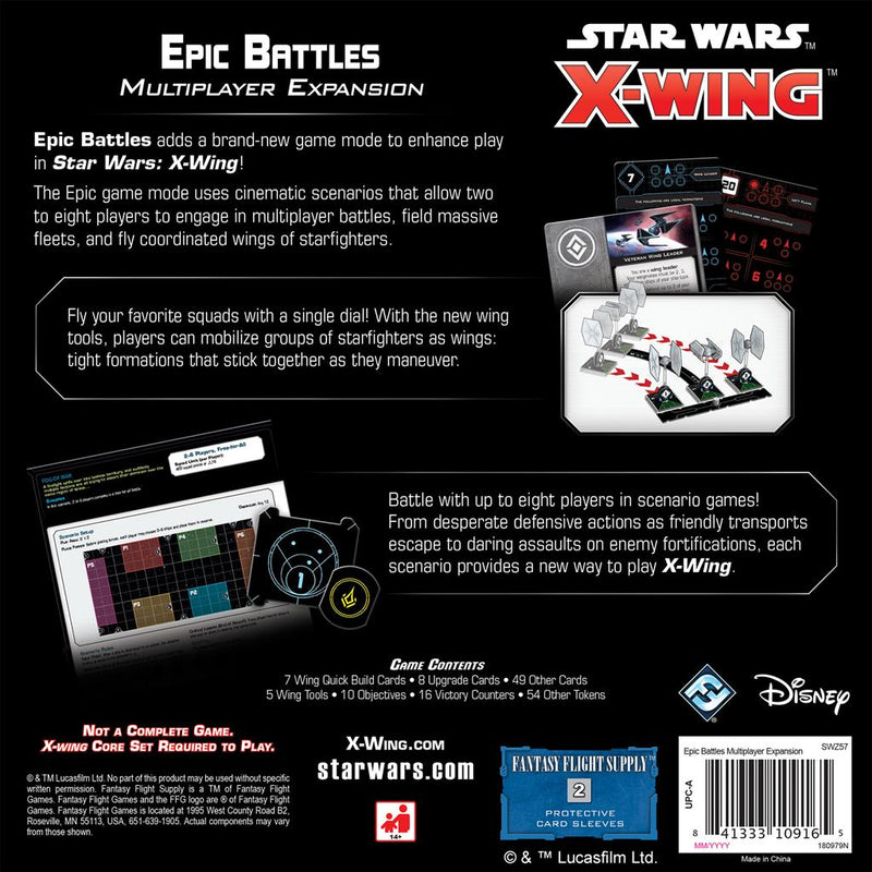 Star Wars X-Wing: 2nd Ed Epic Battle Multiplayer Expansion