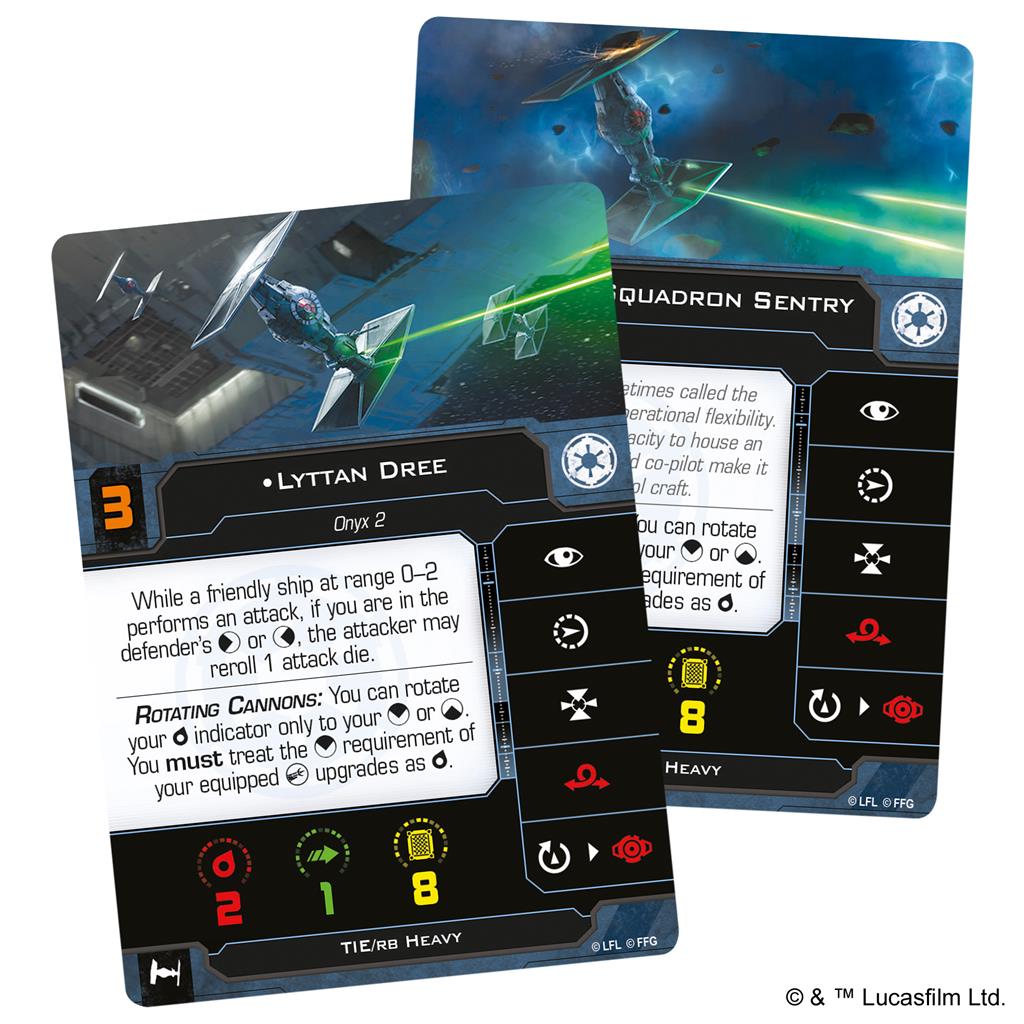 Star Wars X-Wing: 2nd Ed Tie-RB Heavy