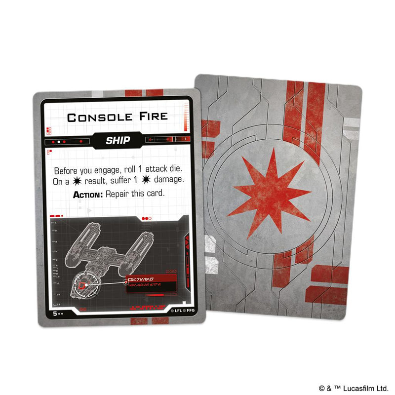 Star Wars X-Wing: 2nd Ed Rebel Alliance Damage Deck