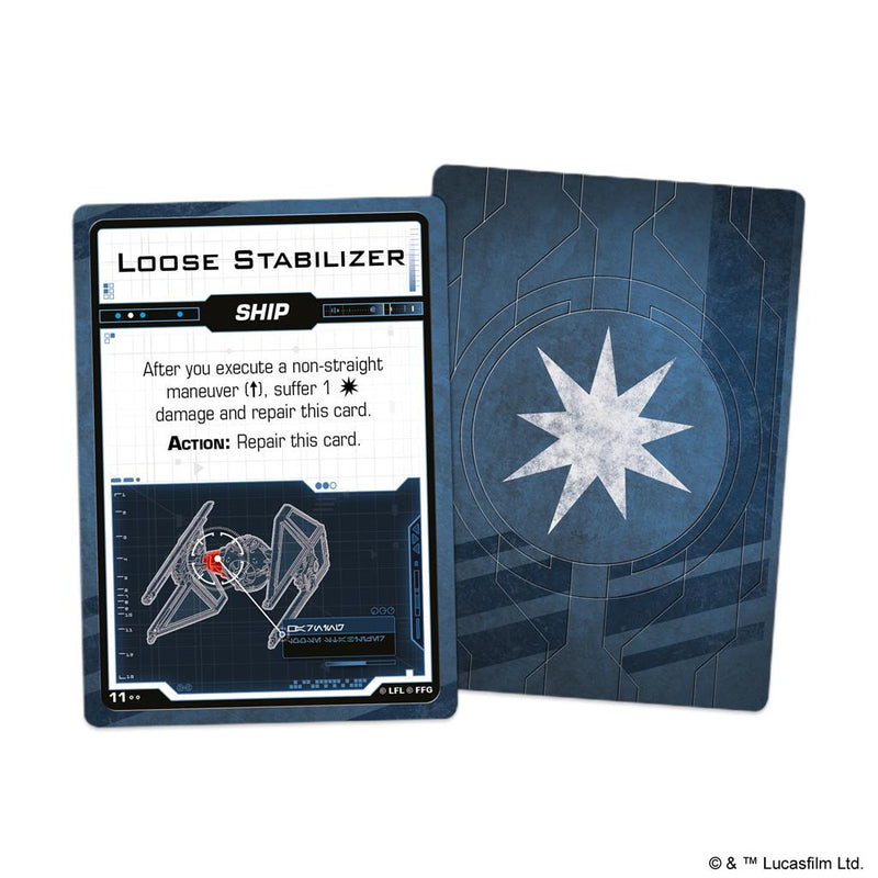 Star Wars X-Wing: 2nd Ed Galactic Empire Damage Deck