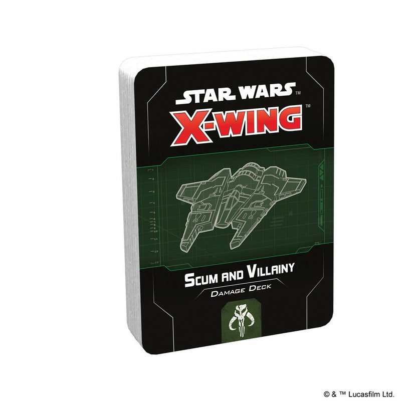 Star Wars X-Wing: 2nd Ed Scum & Villainy Damage Deck
