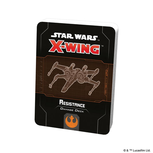 Star Wars X-Wing: 2nd Ed Resistance Damage Deck