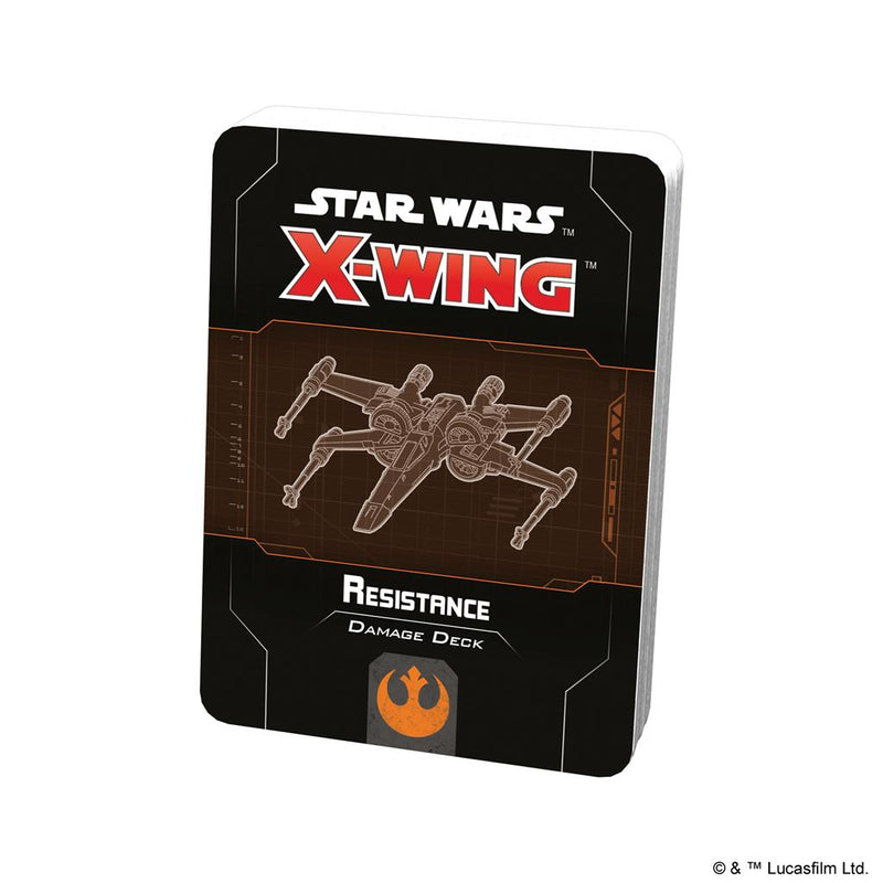 Star Wars X-Wing: 2nd Ed Resistance Damage Deck