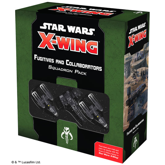 Star Wars X-Wing: 2nd Ed Fugitive and Collaborators Squadron