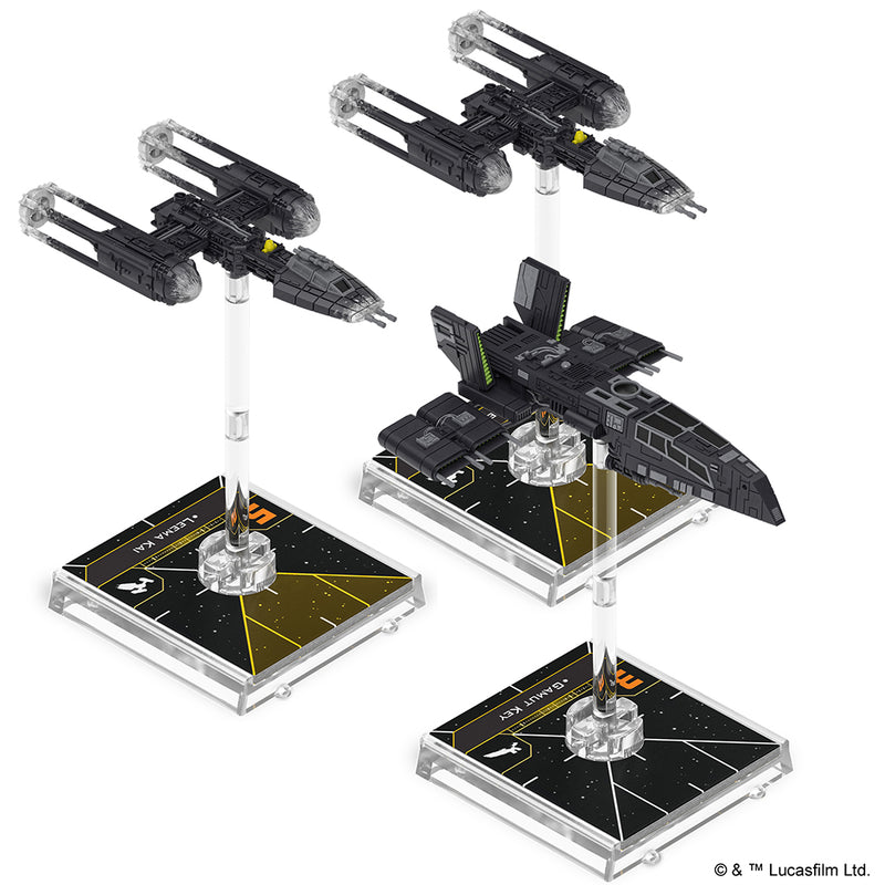 Star Wars X-Wing: 2nd Ed Fugitive and Collaborators Squadron