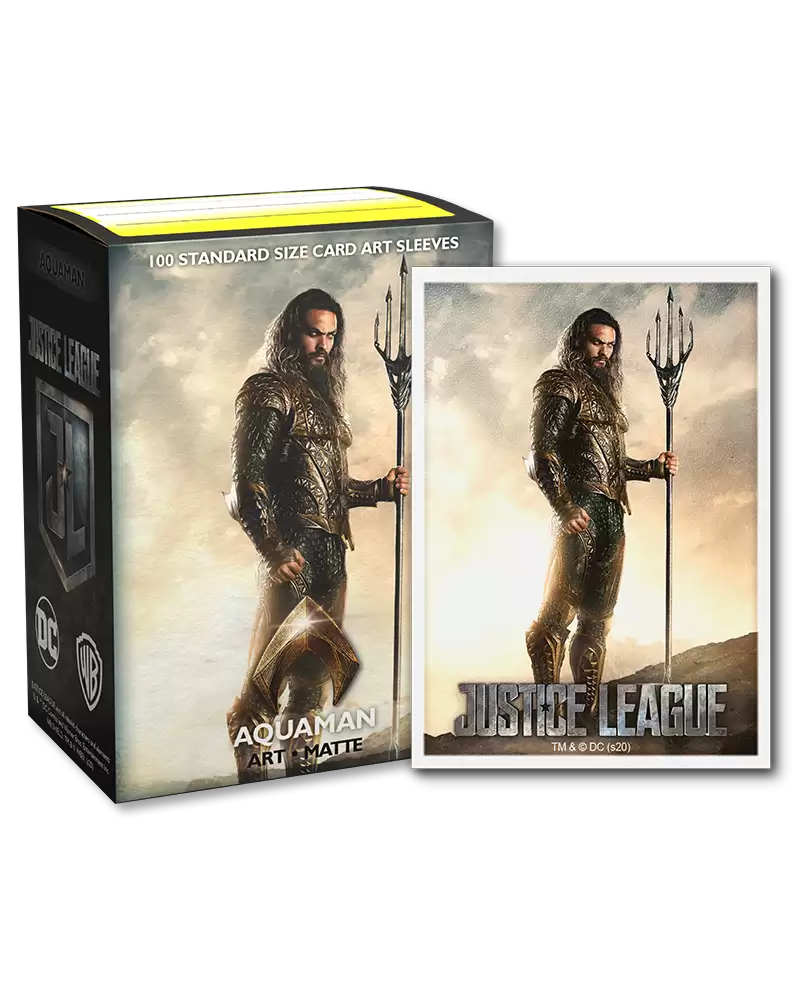 Dragon Shield Sleeves: Art Brushed Justice League Aquaman