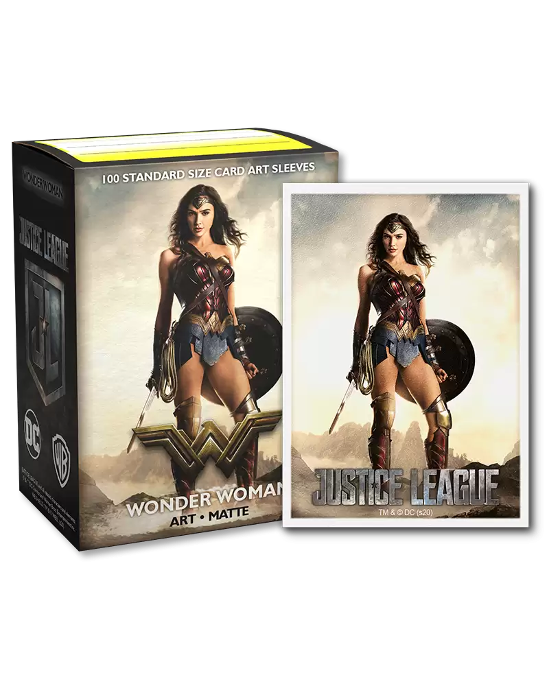 Dragon Shield Sleeves: Art Brushed Justice League Wonder Woman