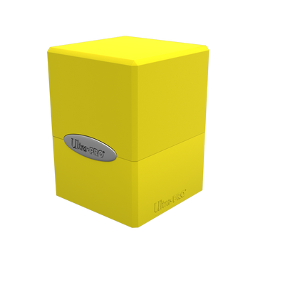Ultra Pro Satin Cube Deck Box 100+ Yellow